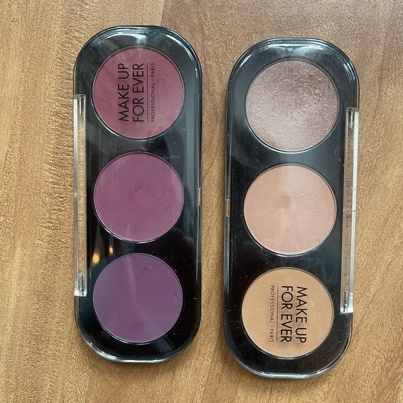 Makeup Forever Eyeshadow Trio Palette x2 - Picture 8 of 8